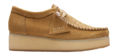 Baskets Clarks Originals Women Wallacraft Lo Tan Embroidery