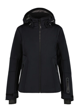 Veste de Ski Icepeak Femme Ecorse Wadded Softshell Jacket Black
