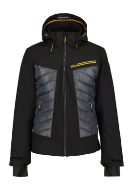 Skijacke Icepeak Fremont Wadded Softshell Jacket Herren Black
