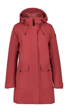 Jacke Icepeak Alpena Wadded Parka Damen Carmine