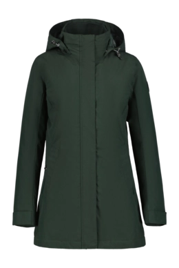 Jacke Icepeak Alna Wattierte Jacket Damen Dark Green