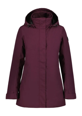 Jas Icepeak Women Alna Wadded Jacket Wine