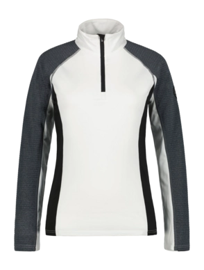 Langarmshirt Icepeak Faribault 1/2 Zip Shirt Damen Optic White