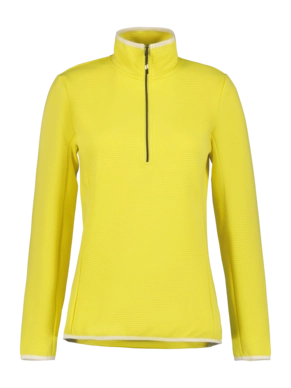 Langarmshirt Icepeak Evansdale 1/2 Zip Shirt Damen Light Yellow