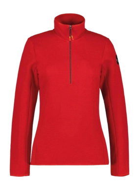 T-Shirt Manches Longues Icepeak Femme Evansdale 1/2 Zip Shirt Bourgogne