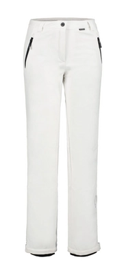 Skibroek Icepeak Women Frechen Softshell Trousers Optic White