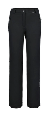 Ski Trousers Icepeak Women Frechen Softshell Black