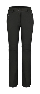 Skibroek Icepeak Women Entiat Softshell Trousers Night Black