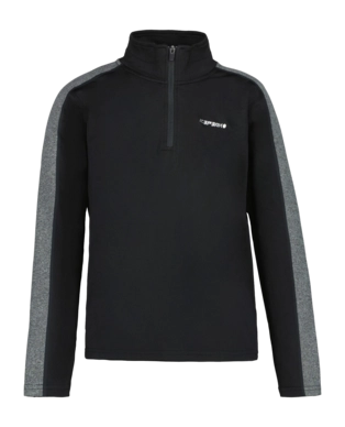 Skipully Icepeak Kids Fleminton Jr 1/2 Zip Shirt Black