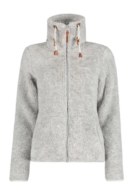 Skipully Icepeak Women Colony Midlayer Jacket Light Grey