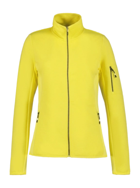 Skipully Icepeak Women Ettenheim Midlayer Jacket Light Yellow
