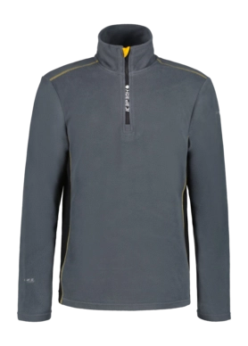 Pull de Ski Icepeak Homme Fairmount 1/2 Zip Fleece Granite