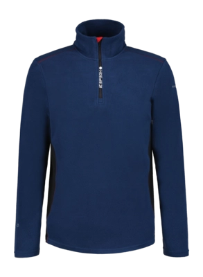 Skipully Icepeak Men Fairmount 1/2 Zip Fleece Dark Blue