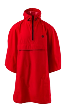 Regenponcho AGU Unisex GO Grant Rain Poncho Essential Red