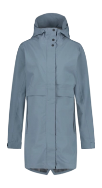Regenjas AGU Women Parka Rain Urban Outdoor Blue Dusty