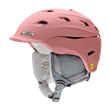 Ski Helmet Smith Women Vantage MIPS Matte Chalk Rose