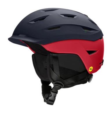 Ski Helmet Smith Unisex Level MIPS Matte Midnight Navy Crimson