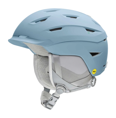 Ski Helmet Smith Women Liberty MIPS Matte Glacier