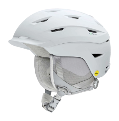 Ski Helmet Smith Women Liberty MIPS Matte White