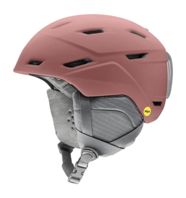 Ski Helmet Smith Women Mirage MIPS Matte Chalk Rose