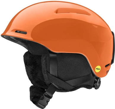 Skihelm Smith Glide MIPS Kinder Habanero