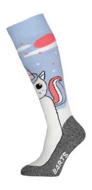 Skisocken Barts Skisock Kinder Unicorn Blue