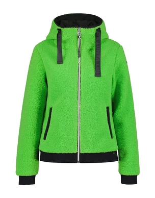 Ski-Sweatjacke Luhta Iskoinen Damen Leaf Green