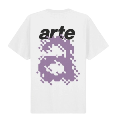 T-Shirt Arte Antwerp Homme Tommy Back Pixel White