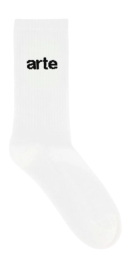 Chaussettes Arte Antwerp Homme Logo White