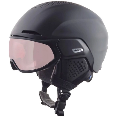 Casque de Ski Alpina Alto QV Black Matt 2023