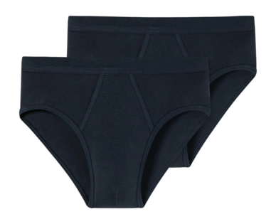 Ondergoed Schiesser Men 205159 Essentials FR Navy (2-Pack)