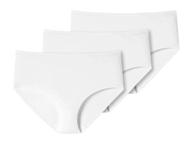 Culotte Schiesser Women 174297 95/5 Organic Blanc (3-Pack)