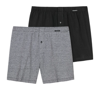Boxer Schiesser Men 168446 Boxershorts Black (2-Pack)
