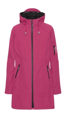 Veste de Pluie Ilse Jacobsen Femme RAIN37 Sangria