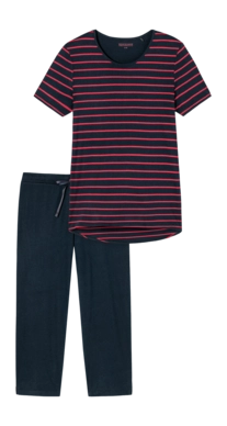 Pyjama Schiesser 161067 Nightwear Damen Multicolour 2