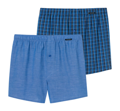Boxer Schiesser Men 168445 Boxershorts Royal Blue (2-Pack)