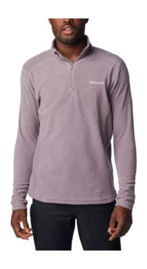 Trui Columbia Men Klamath Range II Half Zip Granite Purple