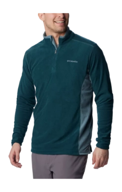 Jumper Columbia Men Klamath Range II Half Zip Night Wave Metal