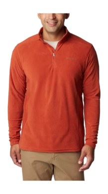 Jumper Columbia Men's Klamath Range II Half Zip Warp Red