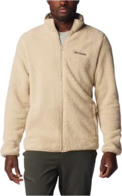Vest Columbia Men Rugged Ridge III Sherpa Full Zip Ancient Fossil