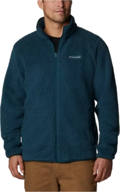 Vest Columbia Men Rugged Ridge III Sherpa Full Zip Night Wave