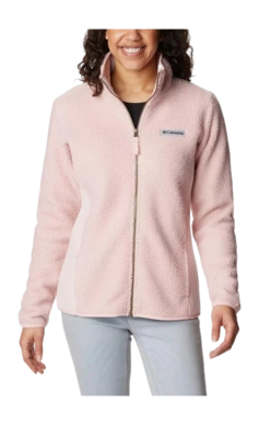 Sweatjacke Columbia Panorama Full Zip Damen Dusty Pink