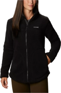Sweatjacke Columbia West Bend Full Zip Damen Black