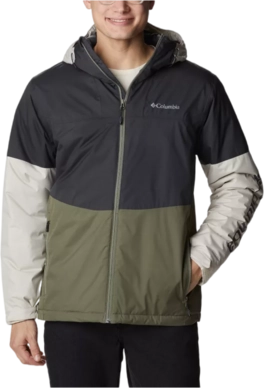 Jacket Columbia Men Point Park Insulated Jacket Shark Stone Green Dark Stone