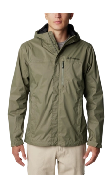 Jas Columbia Men Pouring Adventure II Jacket Stone Green