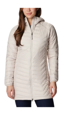 Jas Columbia Women Powder Lite Mid Jacket Dark Stone