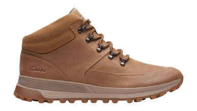 Wandelschoen Clarks Men ATL Trek Mid Tan Combi