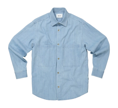 Chemise NN07 Homme Freddy Light Indigo