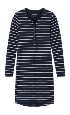 Nachtjapon Schiesser Women 161068 Nightwear Nightblue