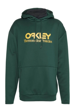 Hoodie Oakley Men Rider Long 2.0 Jumper Hunter Green/Amber Yellow